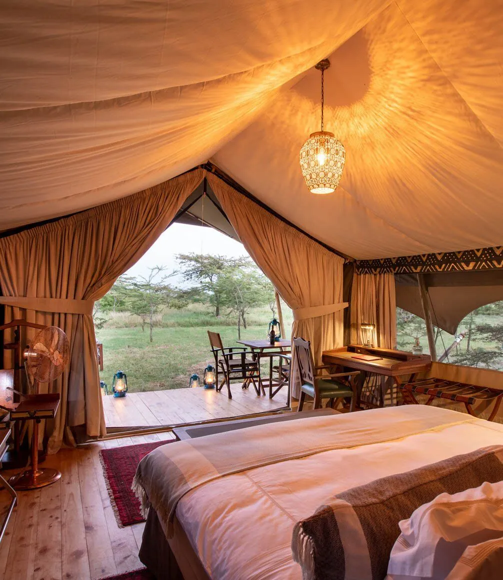 Mara Expedition Camp guest tent