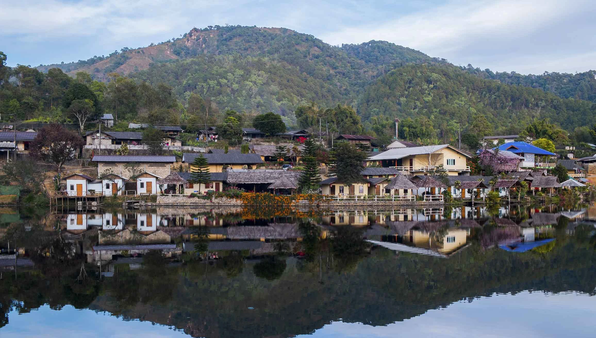 Ban Rak Thai Village in Thailand
