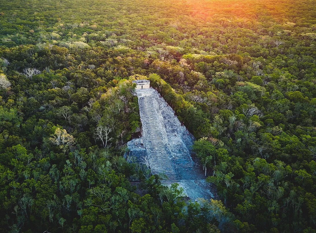 Coba Ruins Yucatan Peninsula Mexico
