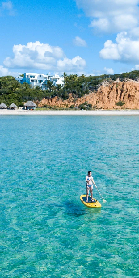 Mozambique – SUP and villa on cliff – Santorini