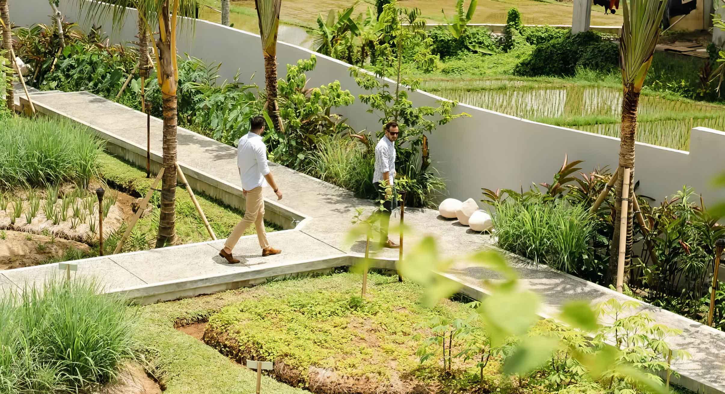 Syrco BASE garden in Bali, Indonesia