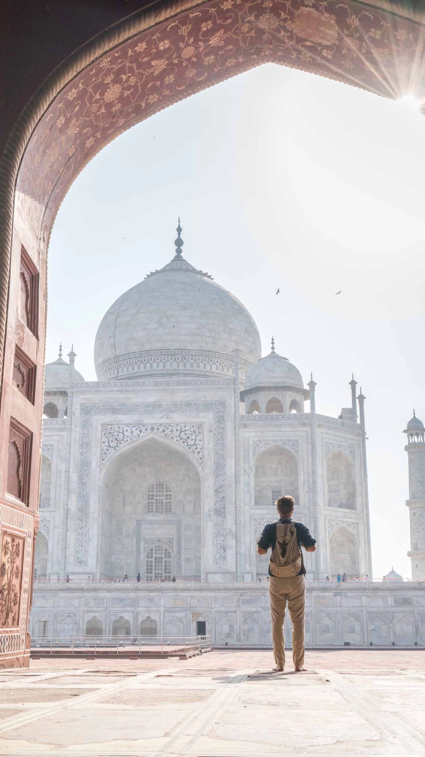 Taj mahal in Agra India