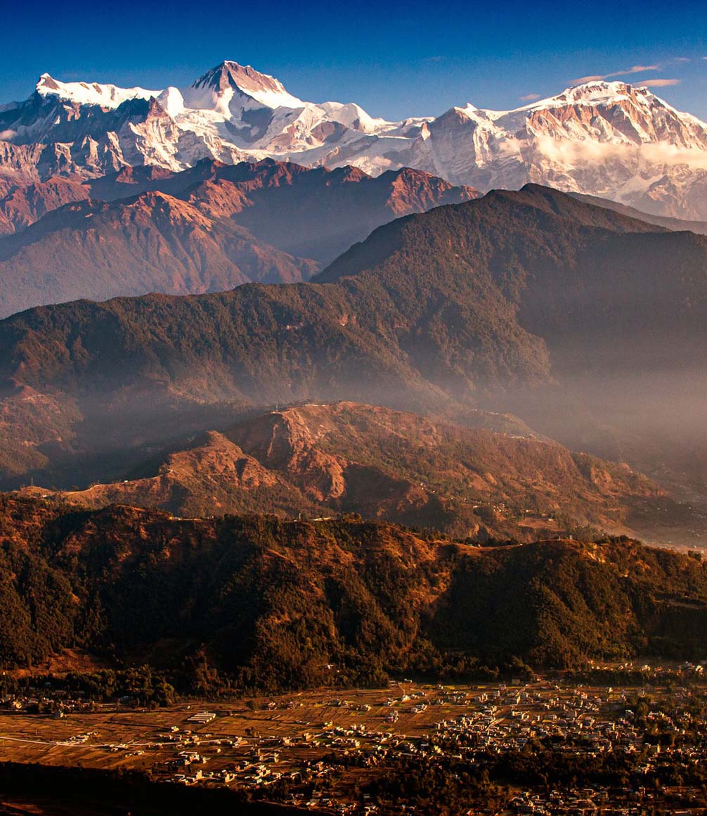 himalayas landscape in bhutan