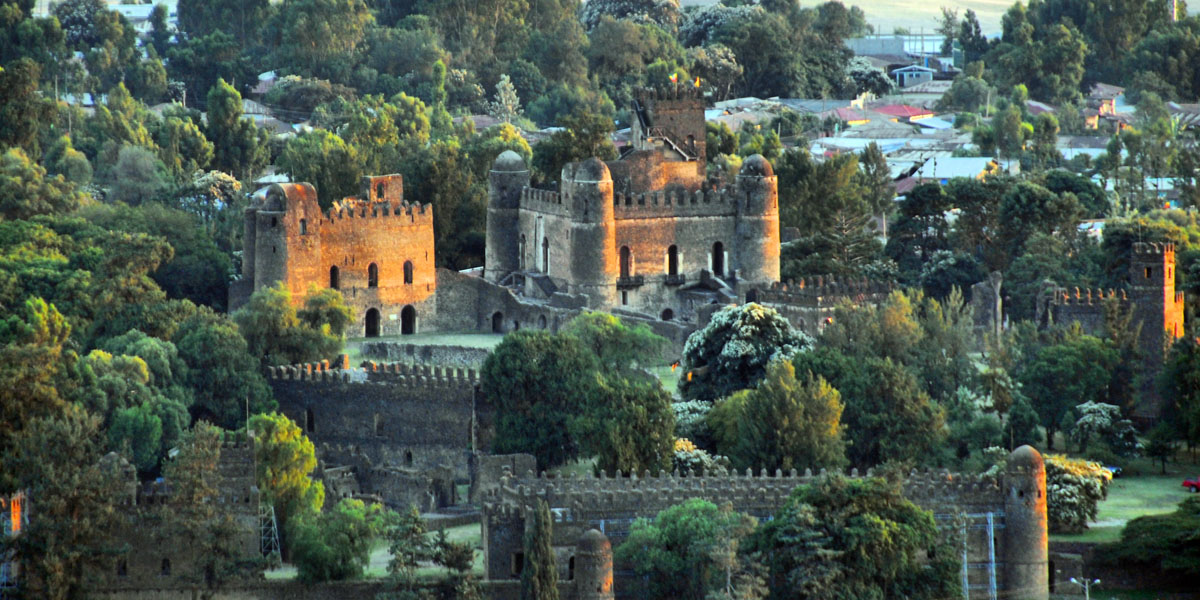 Gondar, Ethiopia, Fasil Ghebbi, UNESCO World Heritage Site